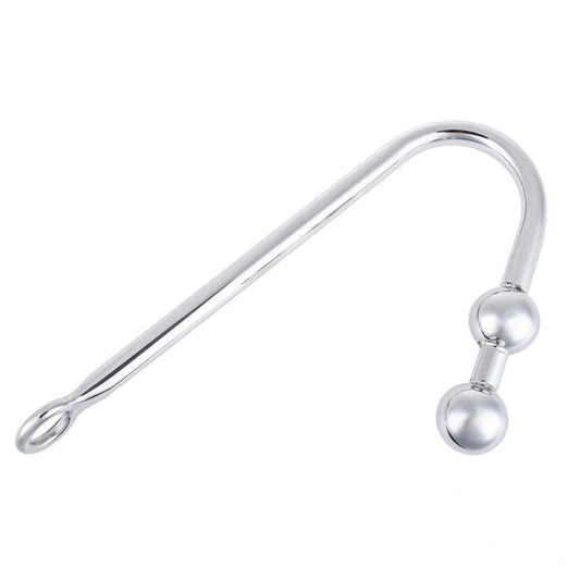 Steel Hook Anal Two 4417 Pleasurable Stainless Balls 0716